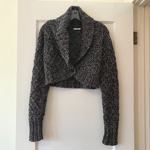 Ben Sherman | Marled Cropped Cardigan - Picture 1 of 13